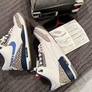 Jordan 3 True Blue 2016 Custom sz 11